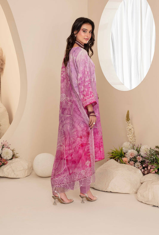 3-Piece Embroidered Suit PN#08