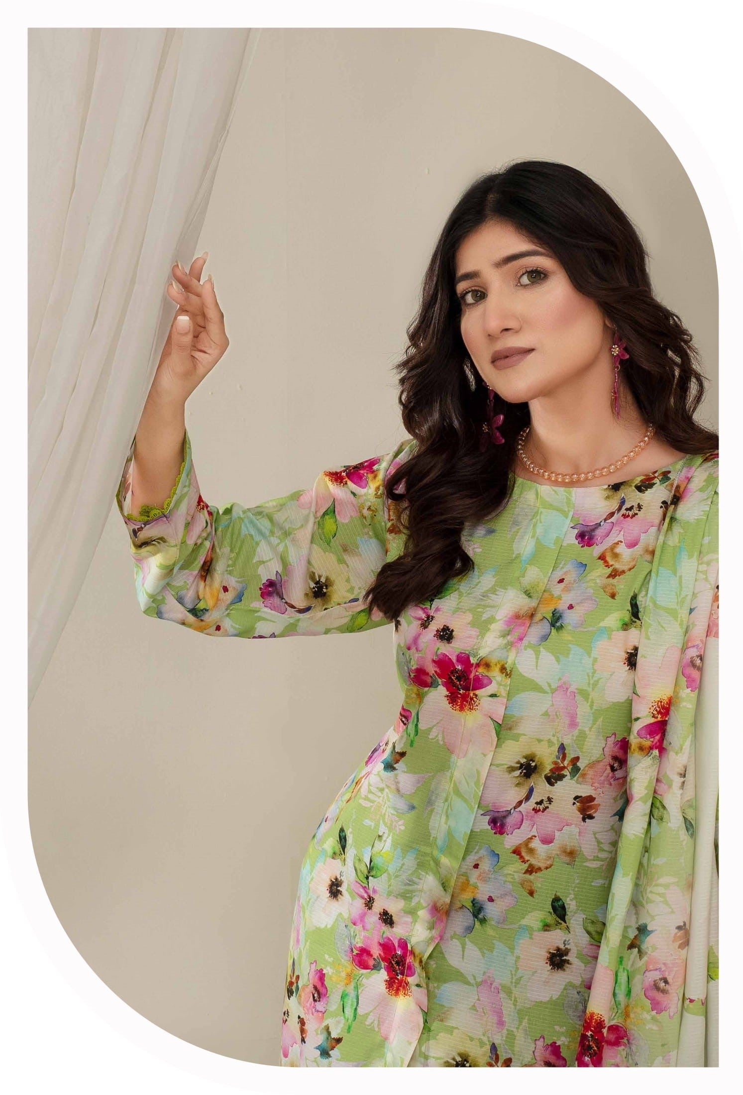 3-Piece Printed Suit IM#01