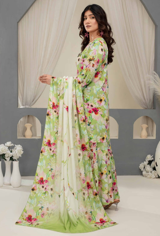 3-Piece Printed Suit IM#01