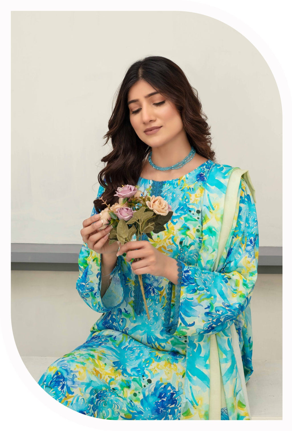 3-Piece Printed Suit IM#10