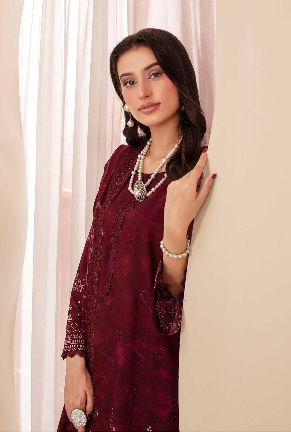 3-Piece Embroidered suit PN#10