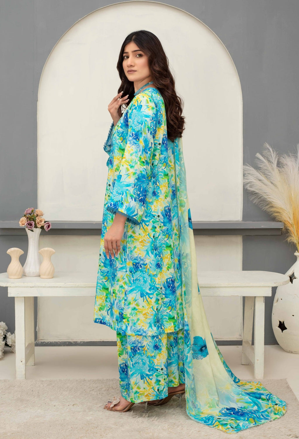 3-Piece Printed Suit IM#10