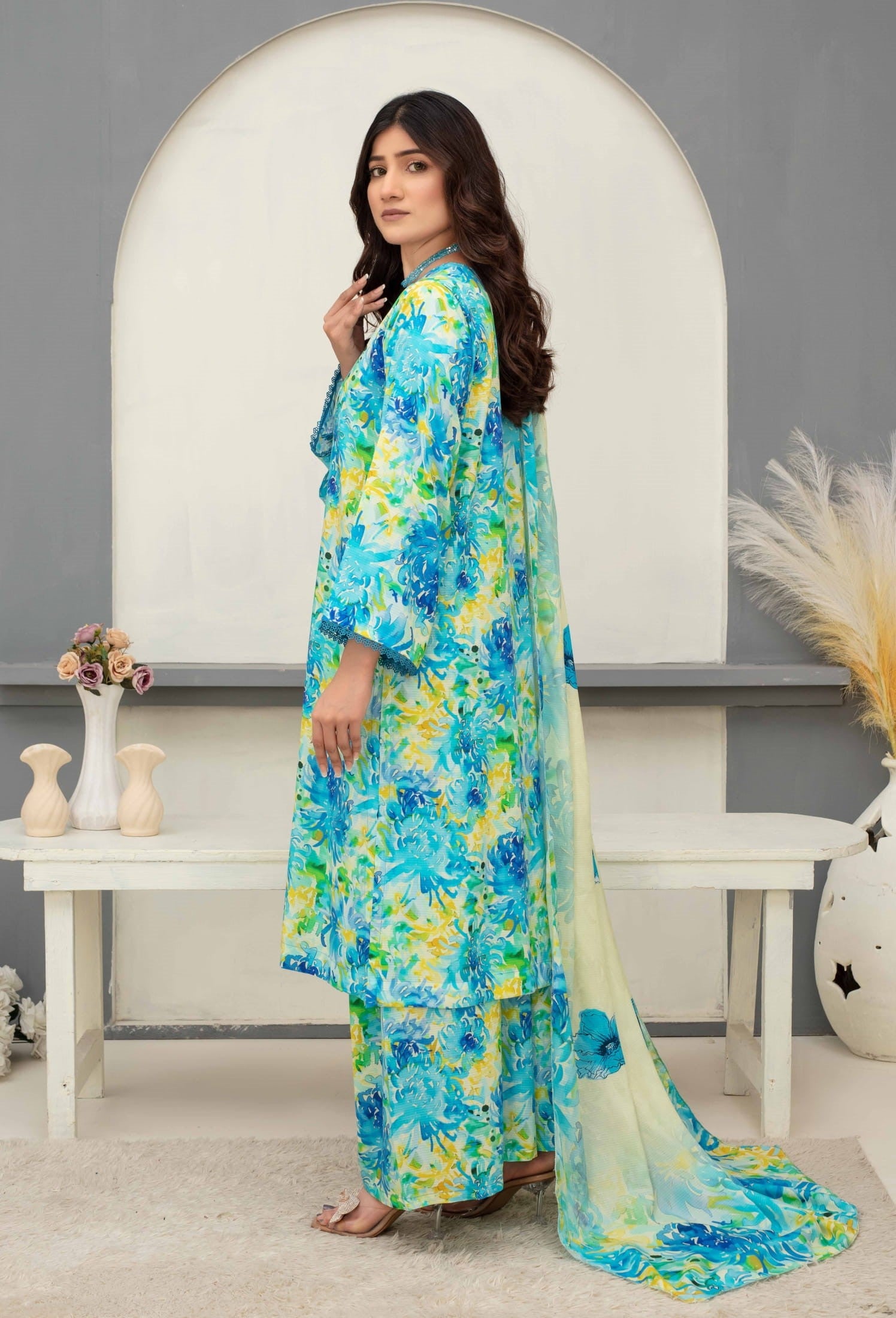 3-Piece Printed Suit IM#10