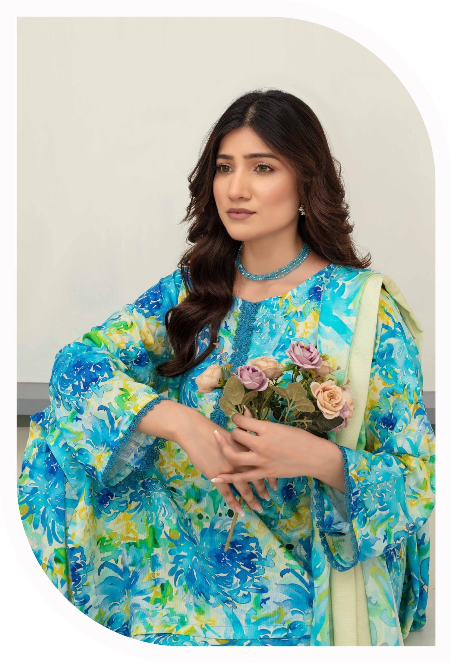 3-Piece Printed Suit IM#10