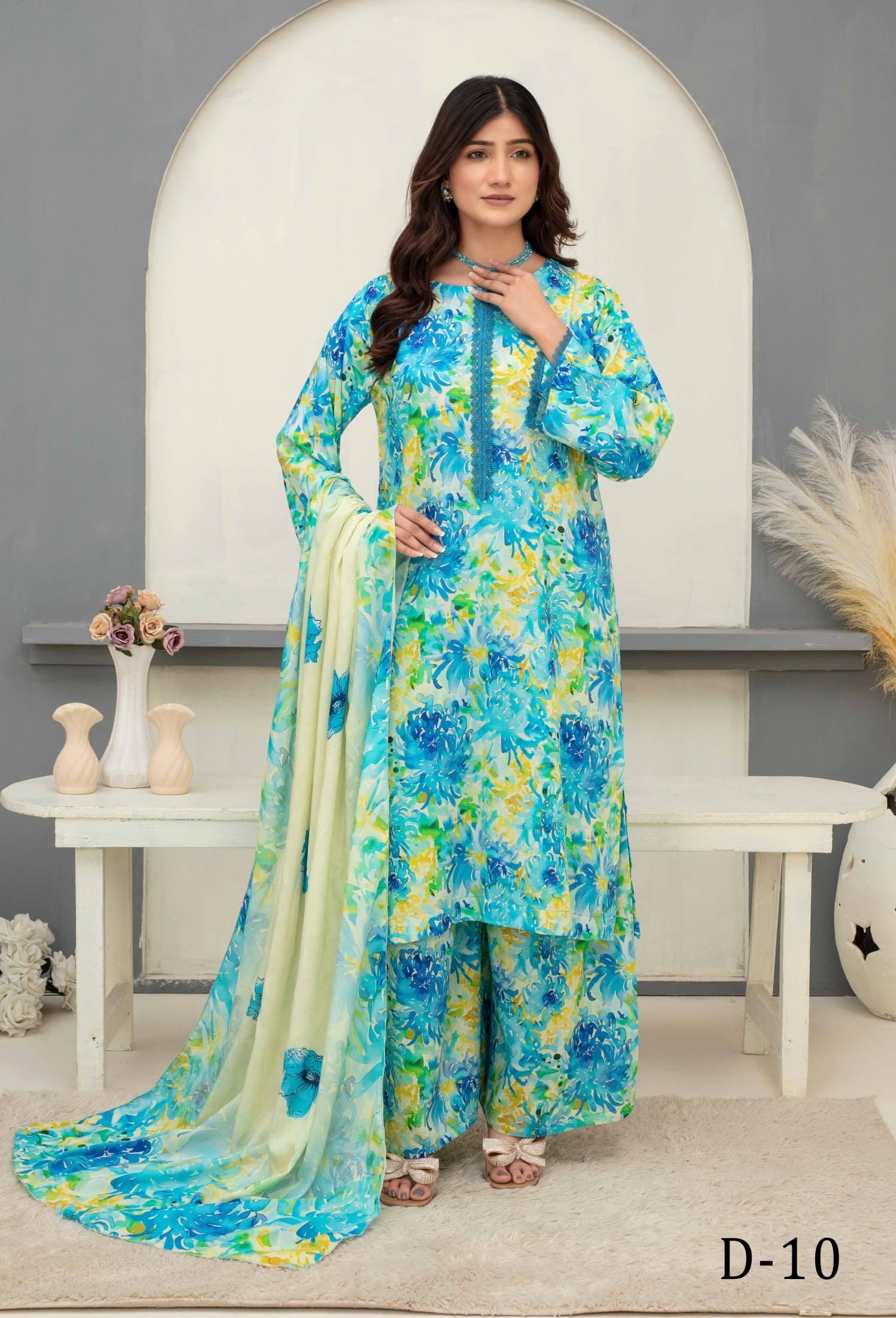 3-Piece Printed Suit IM#10