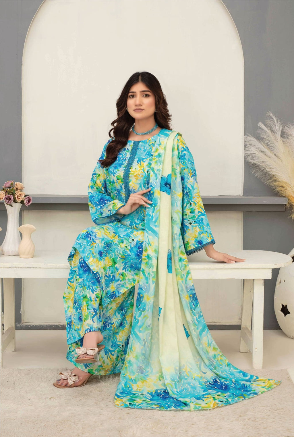 3-Piece Printed Suit IM#10