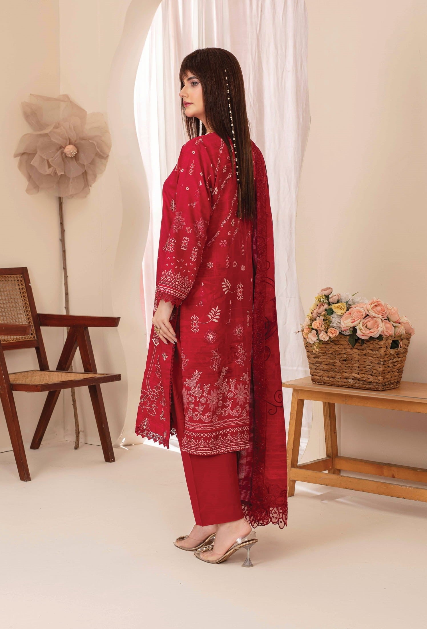 3-Piece Embroidered suit PN#02
