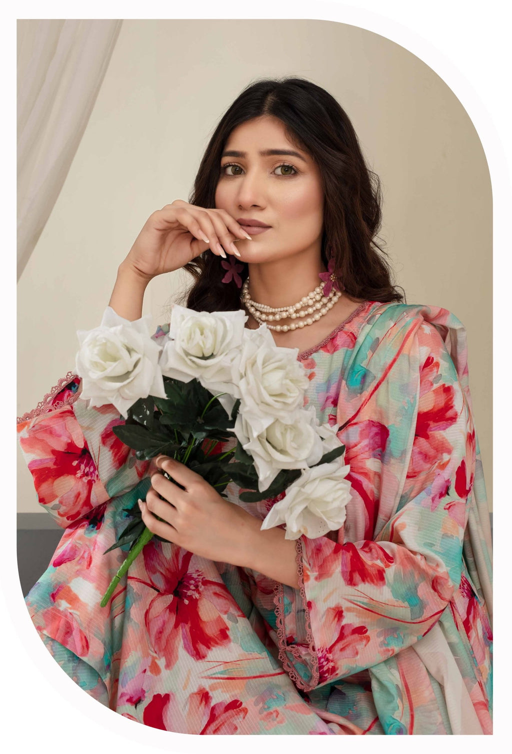 3-Piece Printed Suit IM#04