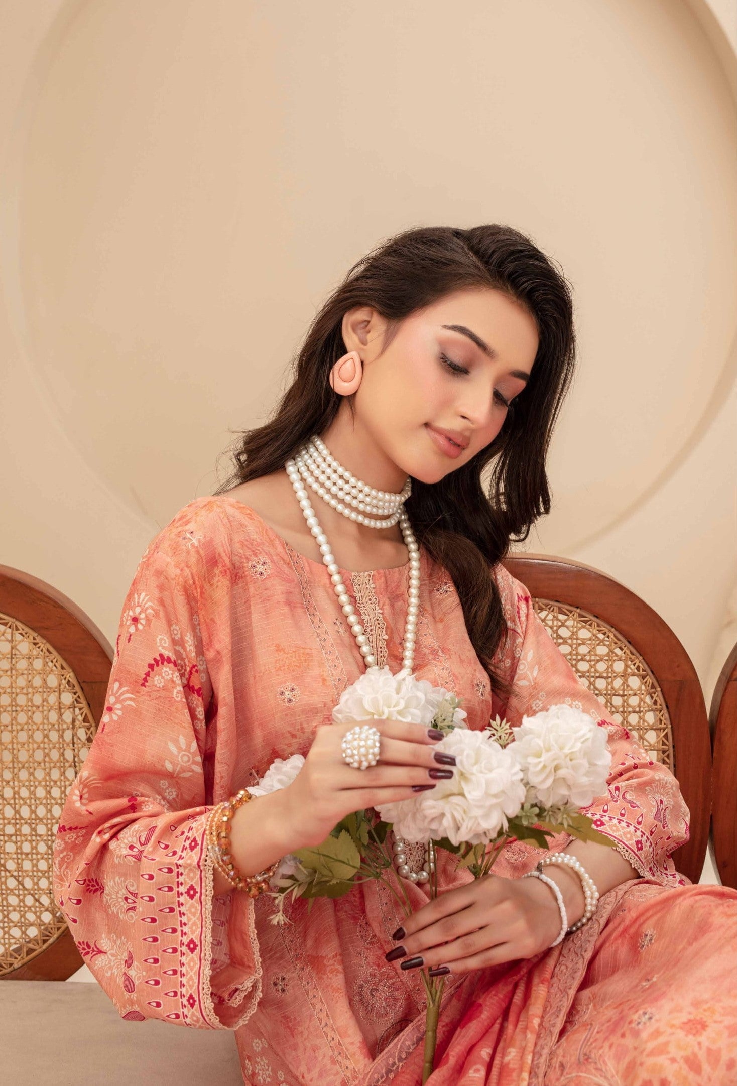 3-Piece Embroidered suit PN#05