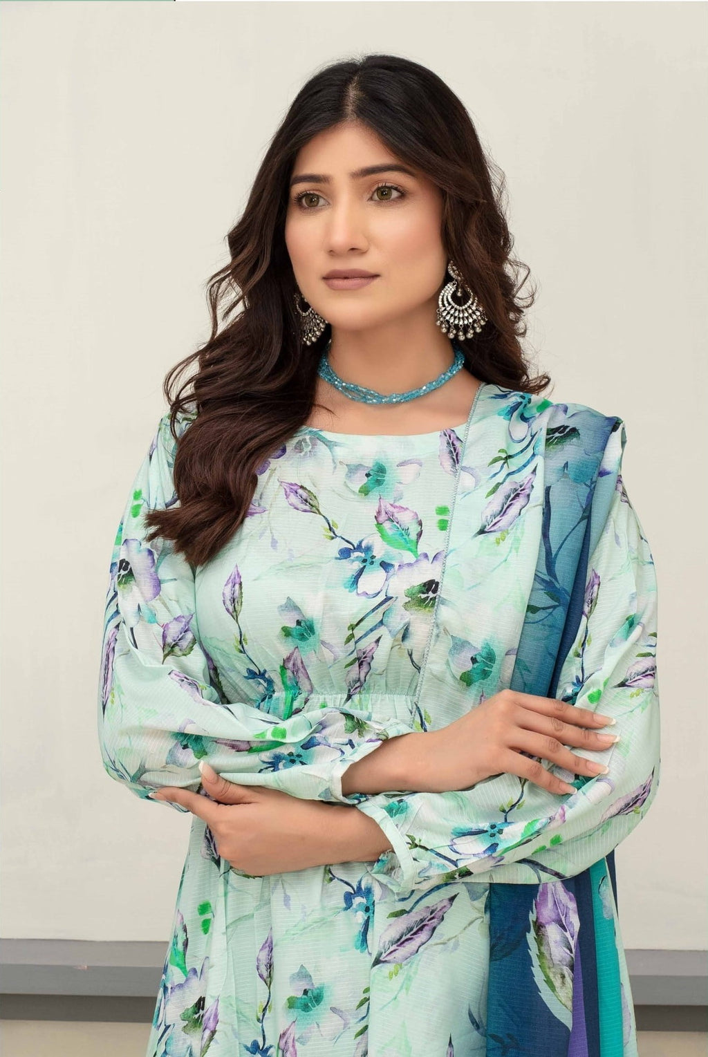 3-Piece Printed Suit IM#05