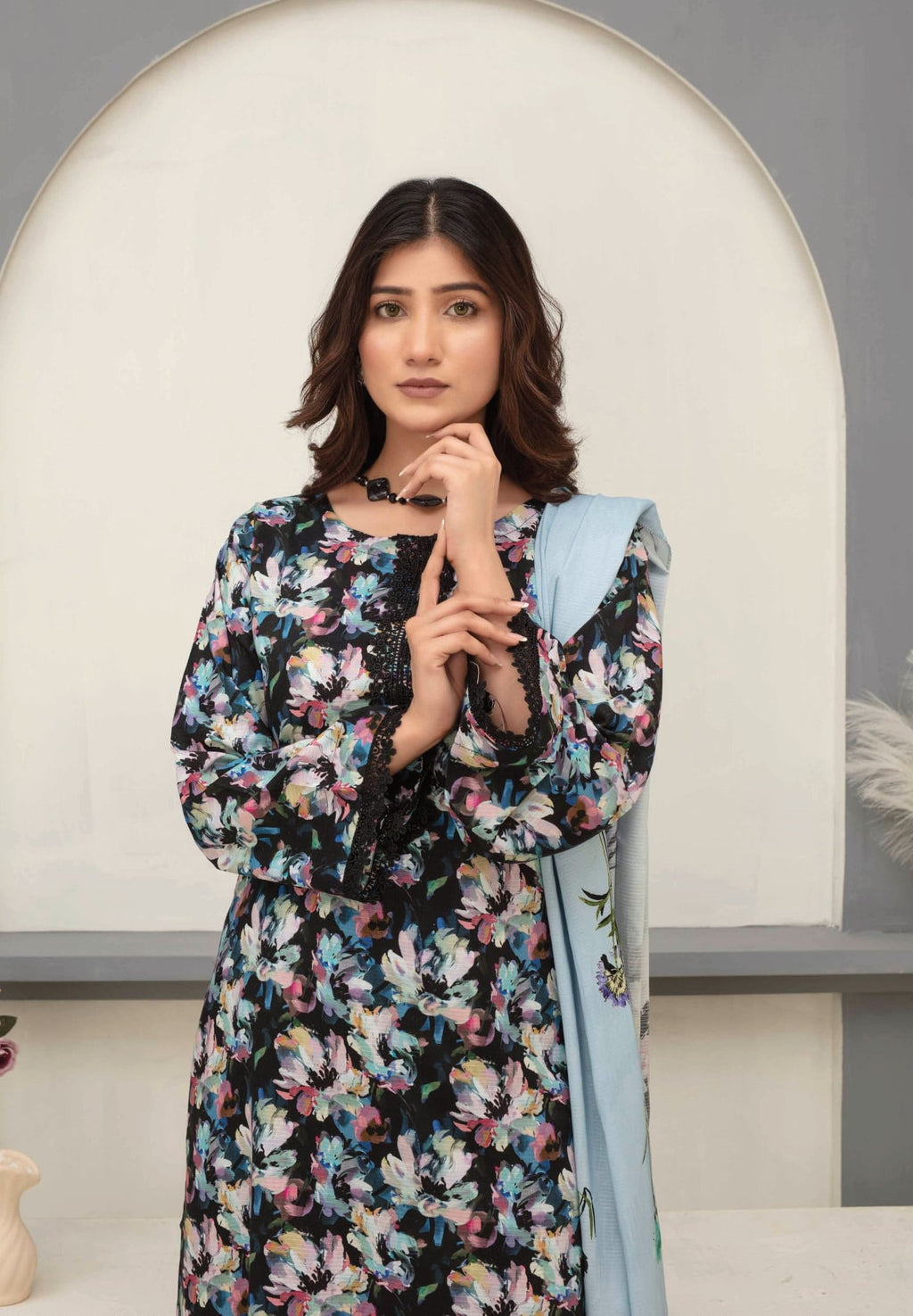 3-Piece Printed Suit IM#07