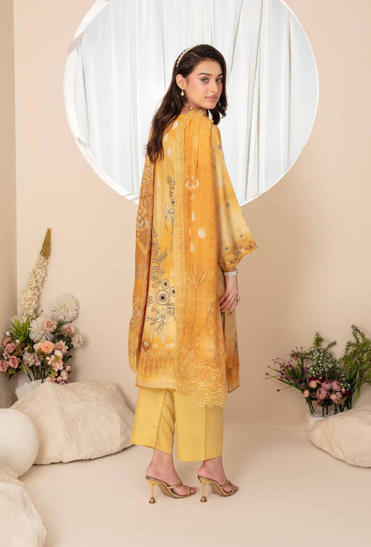 3-Piece Embroidered Suit PN#07