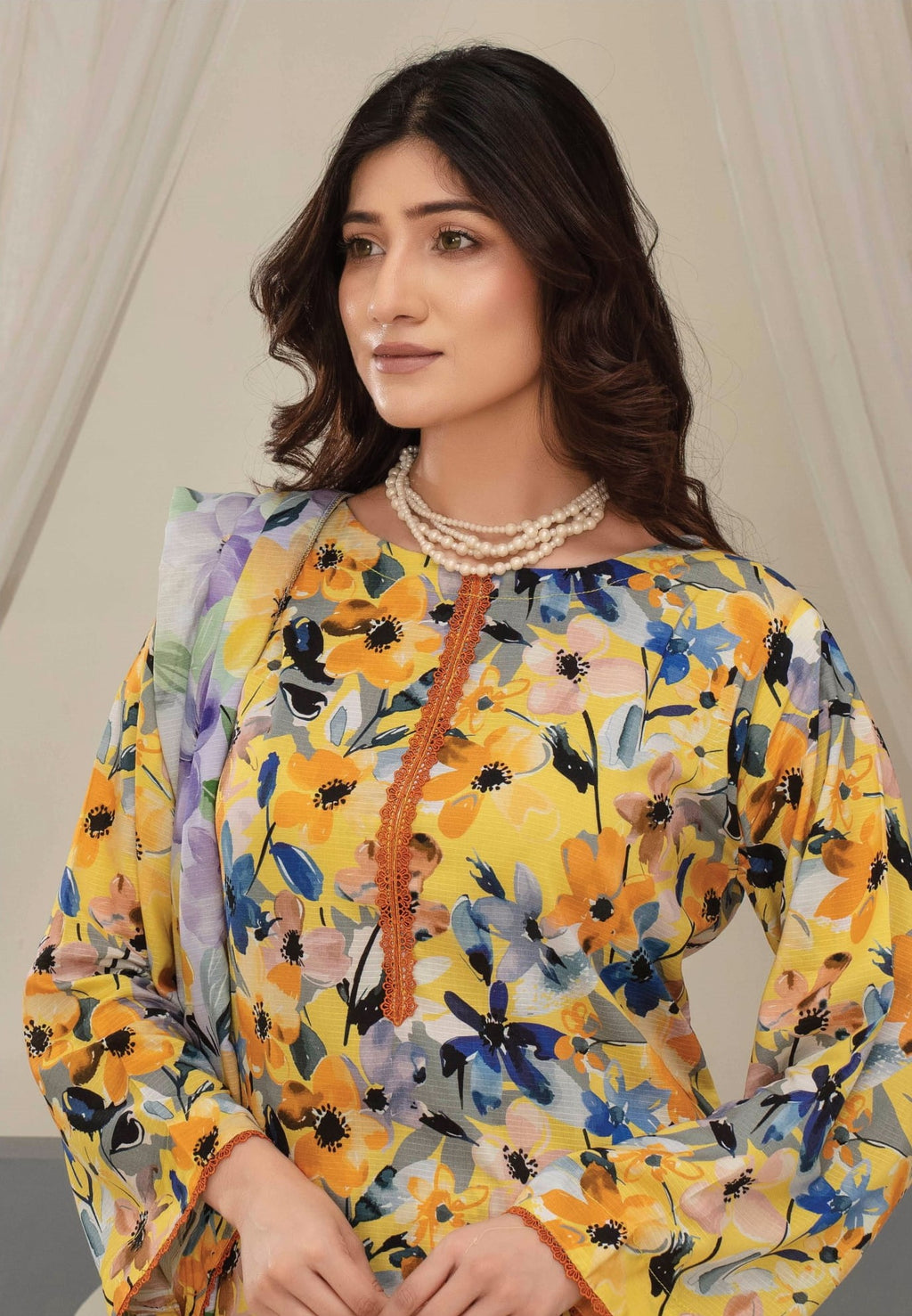 3-Piece Printed Suit IM#09