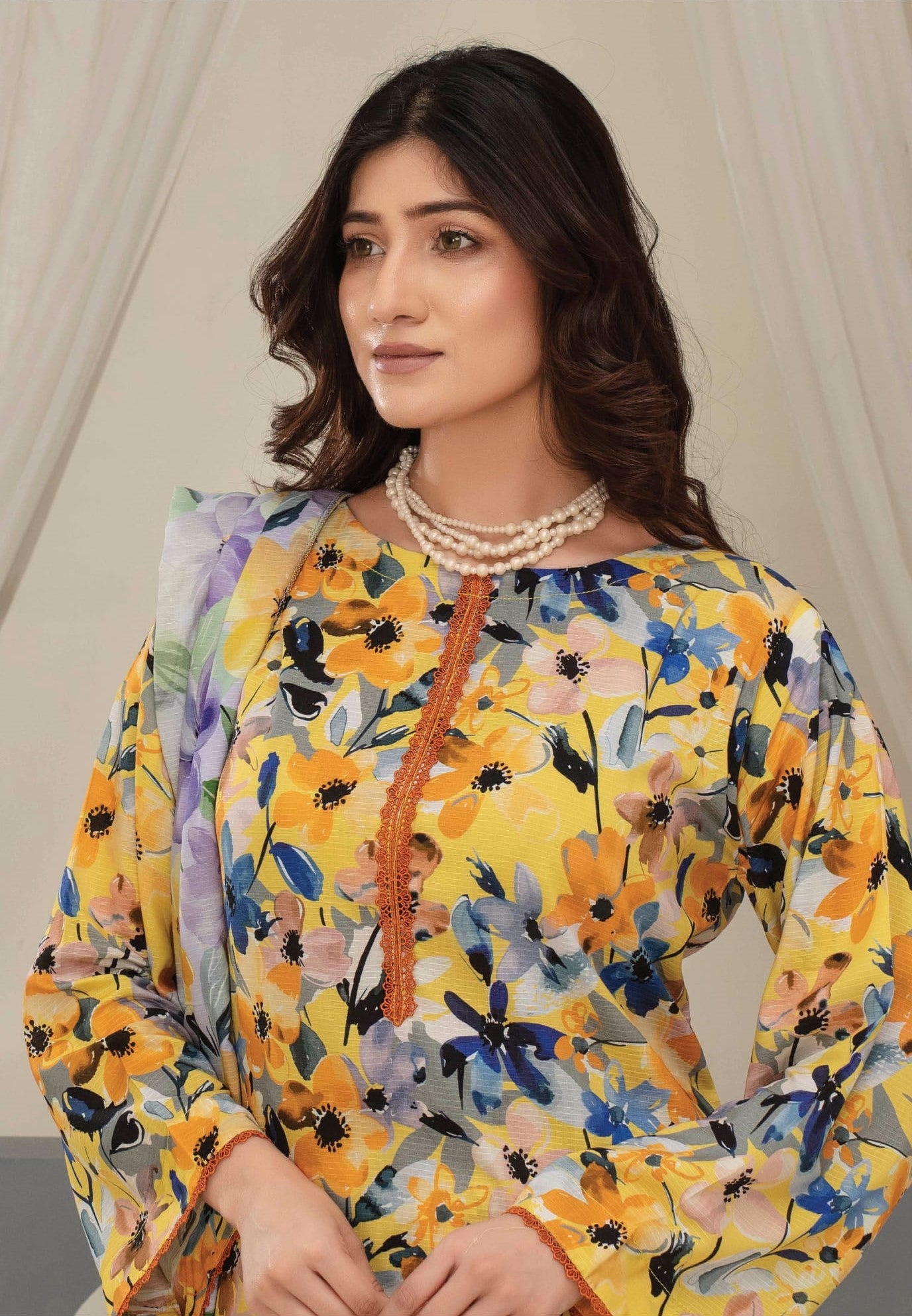 3-Piece Printed Suit IM#09