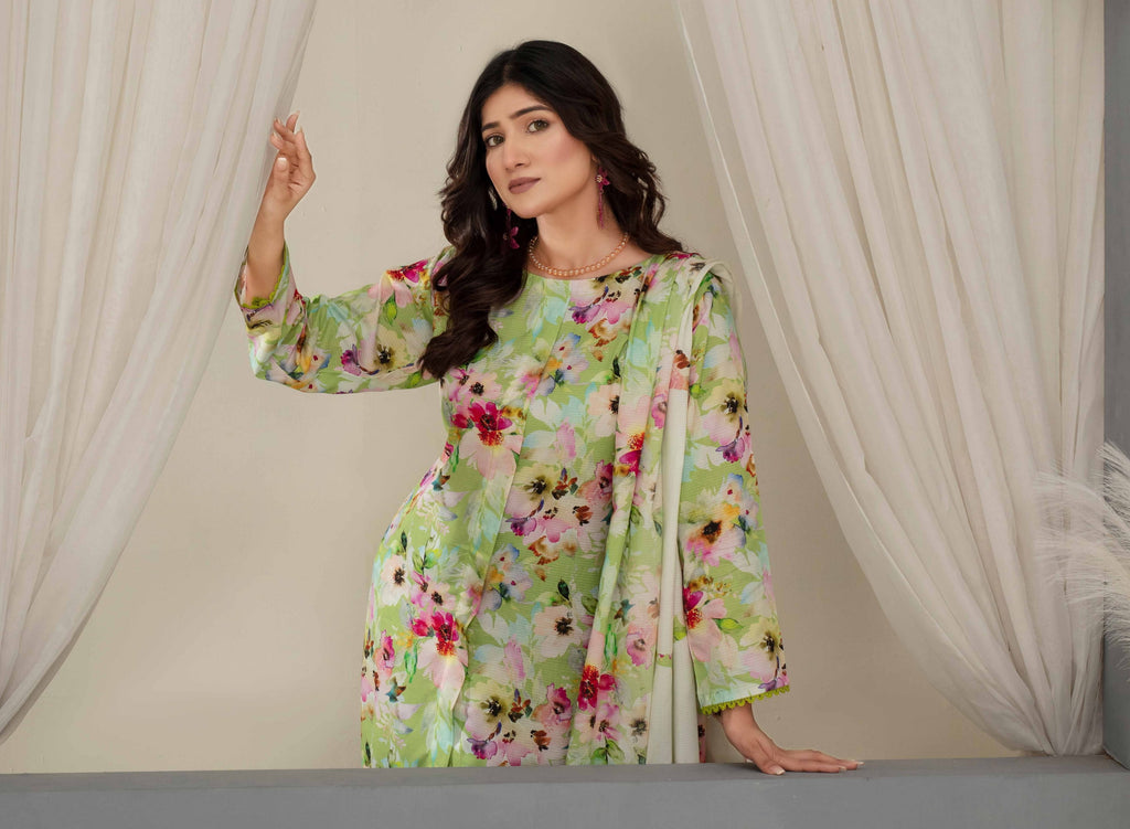 3-Piece Printed Suit IM#01