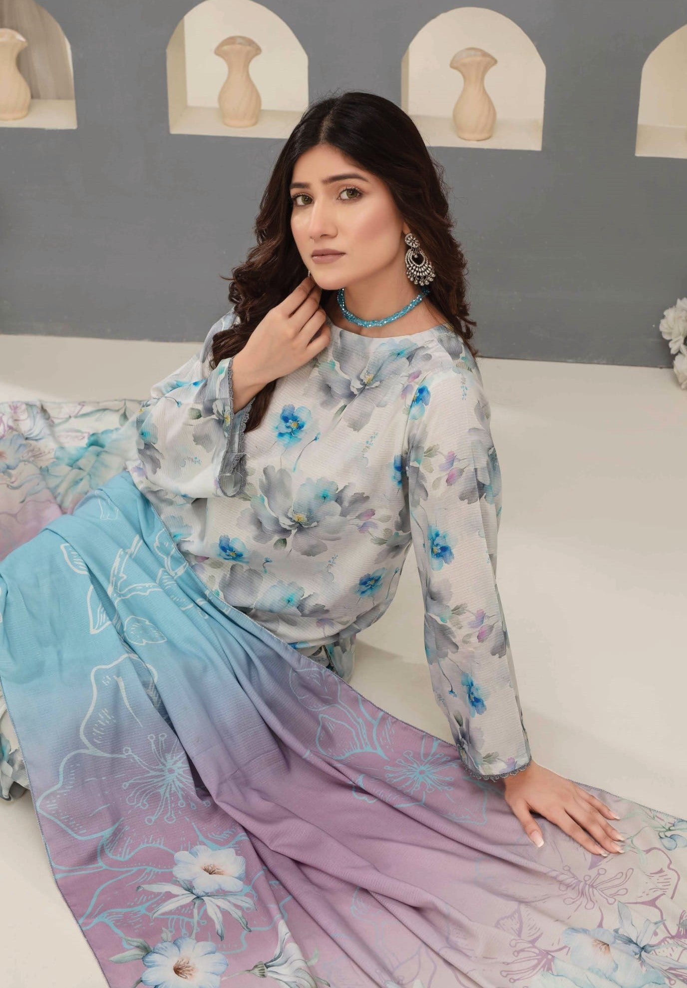 3-Piece Printed Suit IM#03