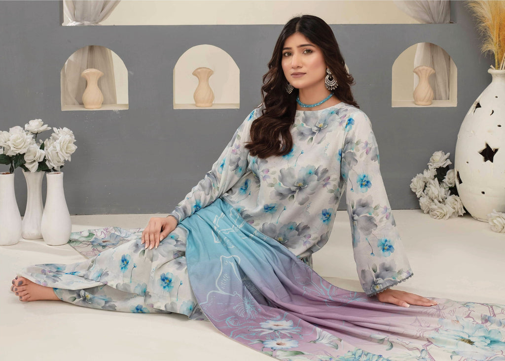 3-Piece Printed Suit IM#03